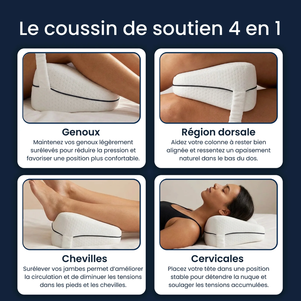 Coussin Lombaire Ergonomique Somonya