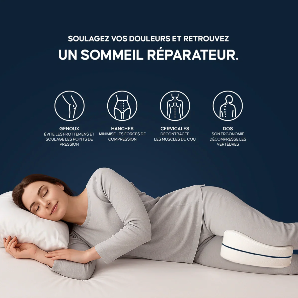 Coussin Lombaire Ergonomique Somonya